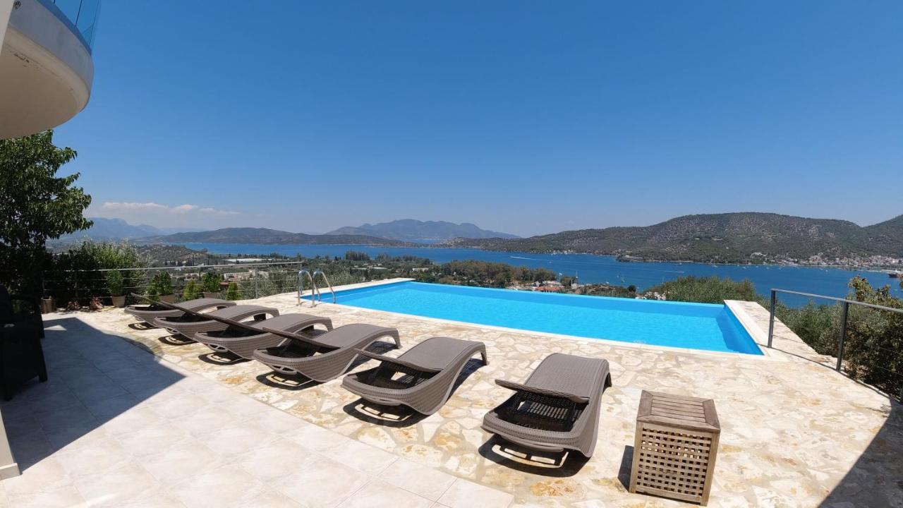 Saronic Topview Villa Galatas  Exterior photo