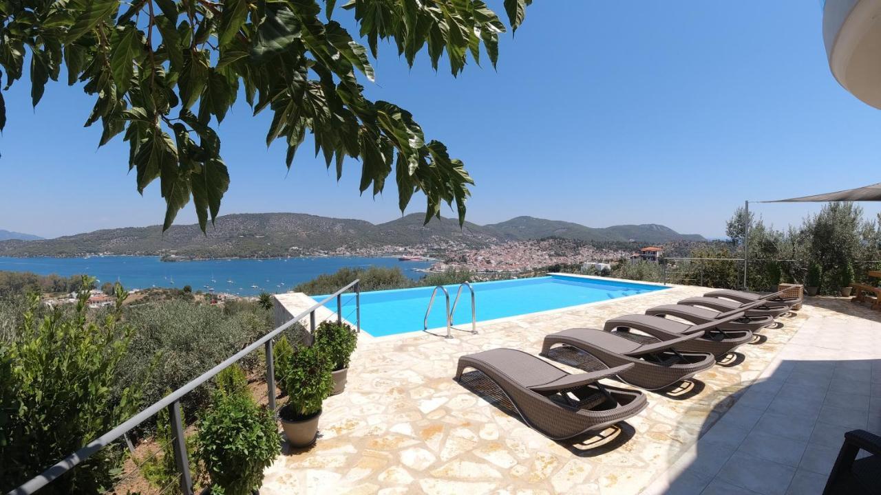 Saronic Topview Villa Galatas  Exterior photo