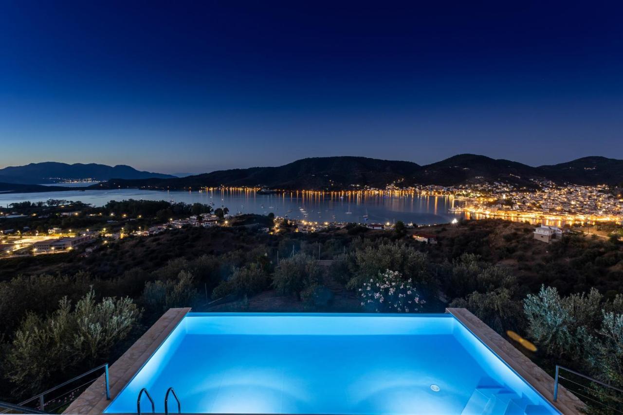 Saronic Topview Villa Galatas  Exterior photo