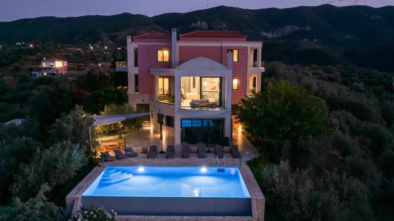 Saronic Topview Villa Galatas  Exterior photo