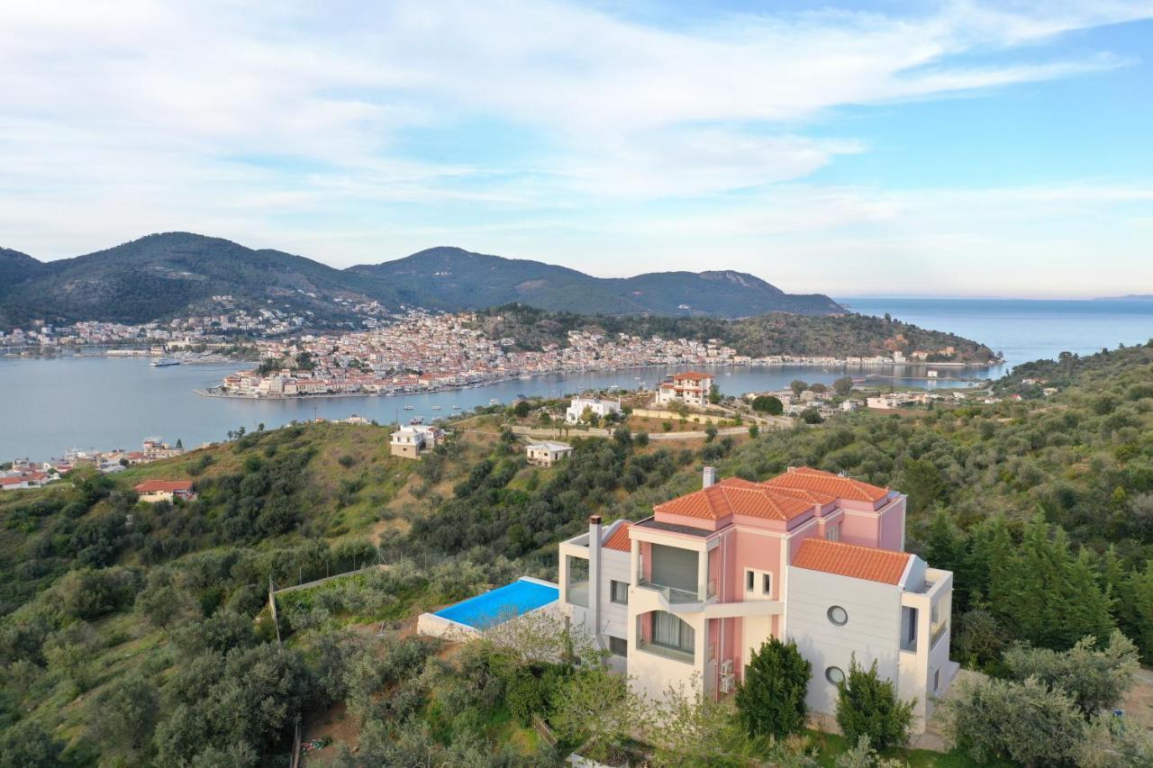 Saronic Topview Villa Galatas  Exterior photo